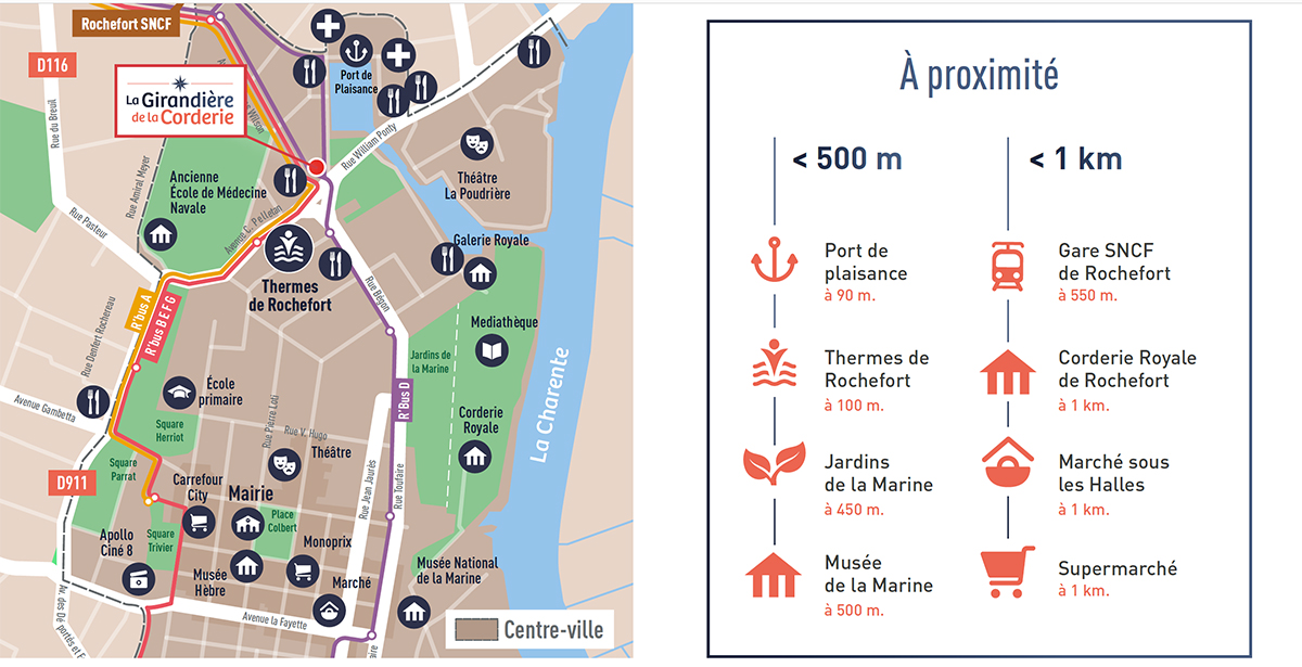 Résidence Les Girandières de ROCHEFORT