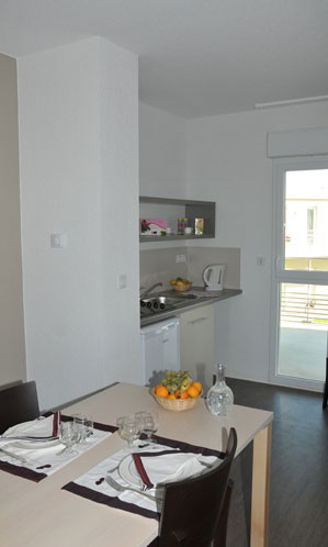 : La cusine d'un appartement