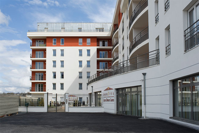 : Vue extérieure de la résidence