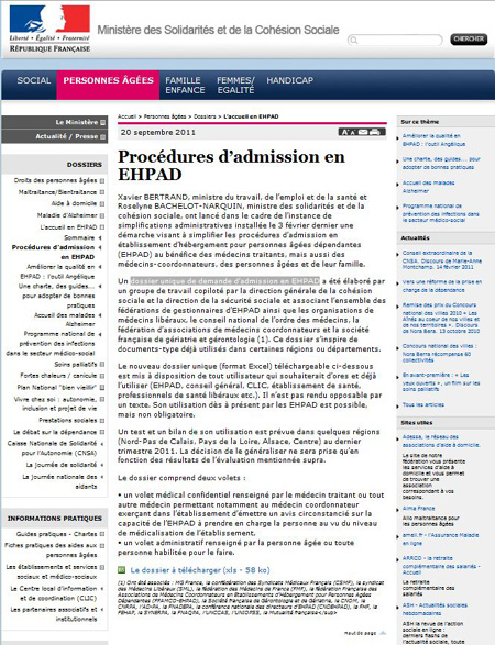 Procédure D Admission En Ehpad Projet