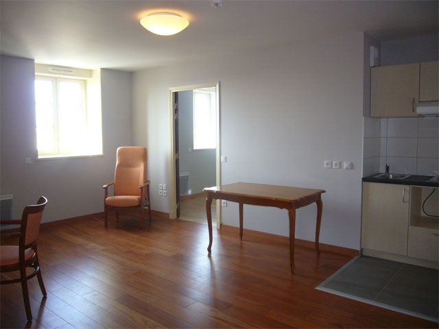Résidence Senior l'Enfant-Jésus : Un salon d'un appartement
