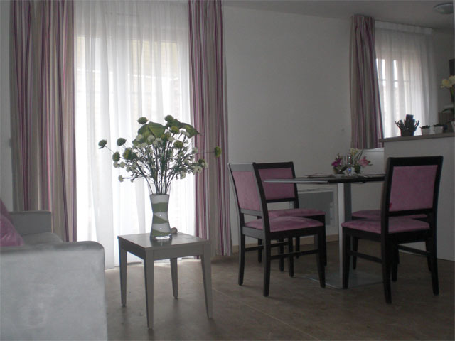 Résidence Les Essentielles de Pont-Aven : Salon d'un appartement