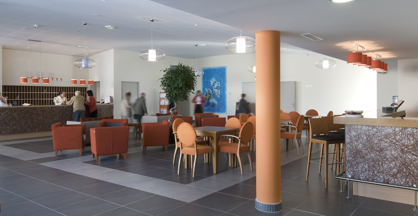 Résidence DOMITYS La Marquise : Hall d'accueil de la résidence