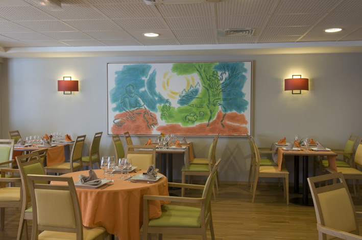 Résidence DOMITYS Le Jardin des Lys : Restaurant de la résidence