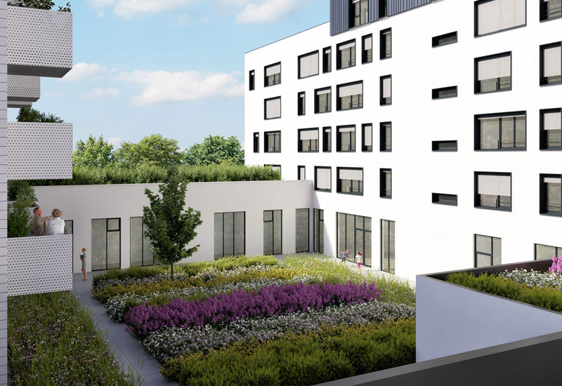 Résidence Senior Les Girandières à Brétigny-sur-Orge : Résidence Les Girandières à Brétigny, vue 2