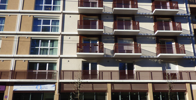 Résidence Services Seniors Villavie - Les Jardins de l'Opéra : La façade