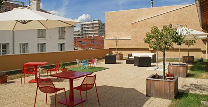 Résidence Services Seniors Villavie - Les Jardins de l'Opéra : La terrasse