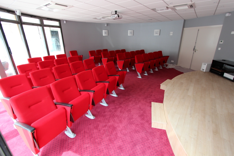 Résidence Services Seniors Villavie - L'Orée des Thermes : Salle de projection