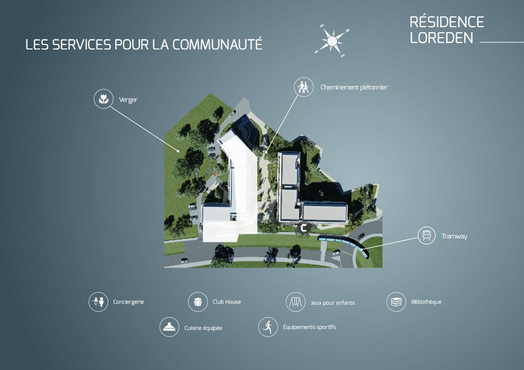 LOREDEN LORMONT - Square Oréa : Résidence Loreden Lormont - Plan