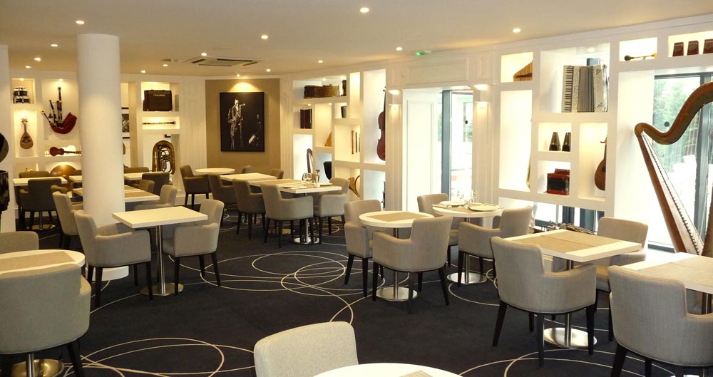 Villa BeauSoleil de Deauville : Restaurant brasserie