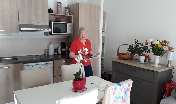 Résidence seniors Villas Ginkgos Bonne Fontaine : cuisine
