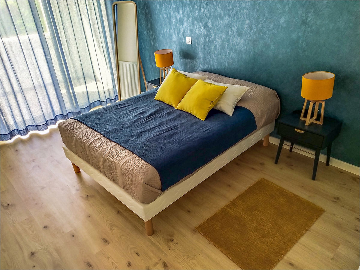 Résidence Danaé Le Bouscat : Chambre d'un appartement type 2