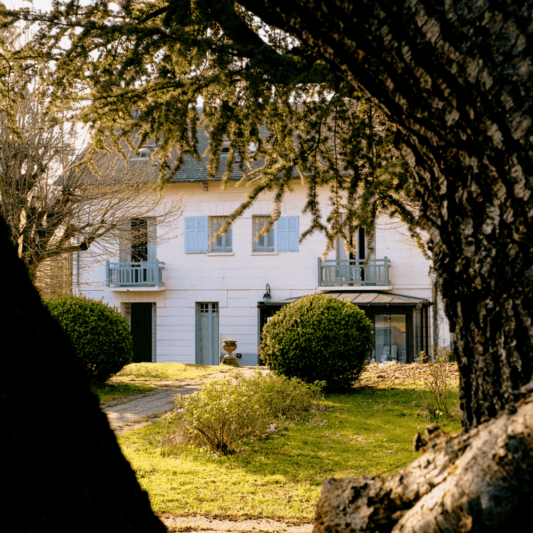 Maison vue du jardin